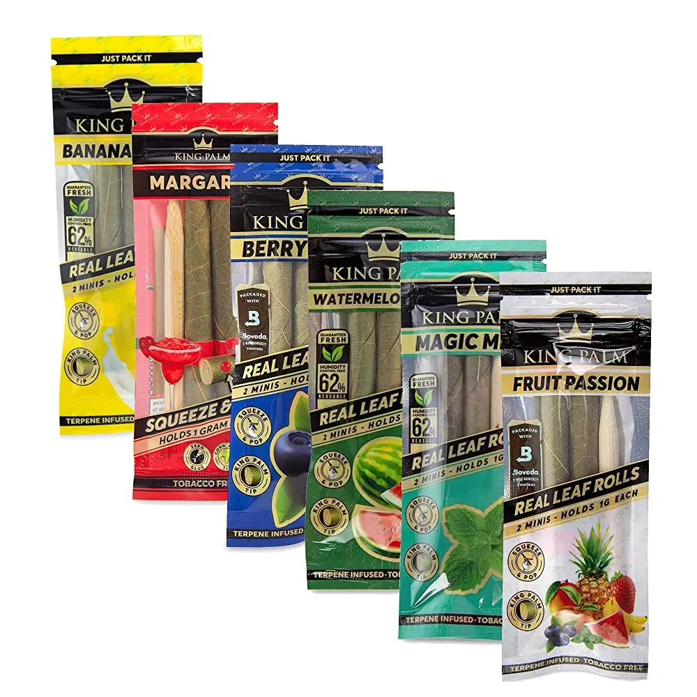 King Palm  Hemp Wraps Assorted  King Palm  Hemp Wraps Assorted Flavours