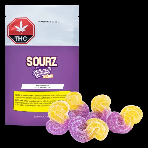 by Spinach  Peach Passionfruit 1:1:1 CBN Softchews  1:1:1 CBN  CBD  THC