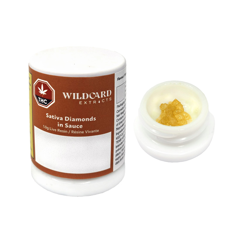 Wildcard Extracts  Sativa Diamonds In Sauce (Cotton Candy x Cookie Dough)