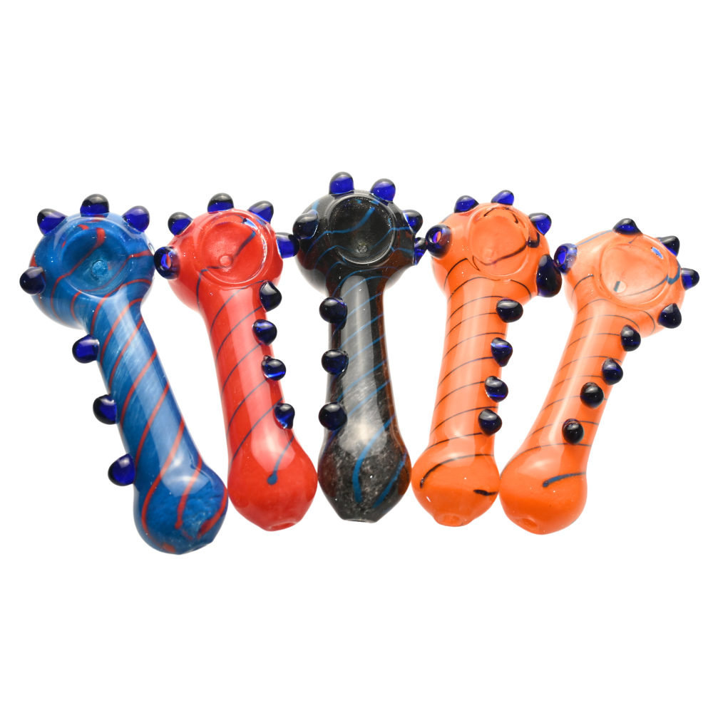 4" Cartel Radiant Bead Burst Hand Pipe