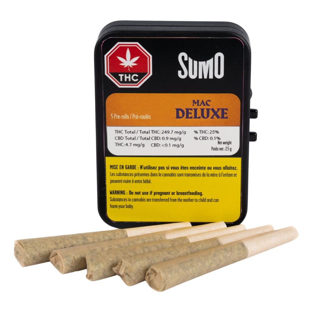 Cannabis  Mac Deluxe  PreRoll  0.5g (5)