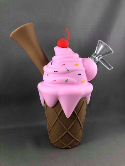 Ice Cream Silicone Bong Wp