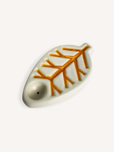 Leaf Pipe Ivory - A Tree Planted for Every Pipe Sold