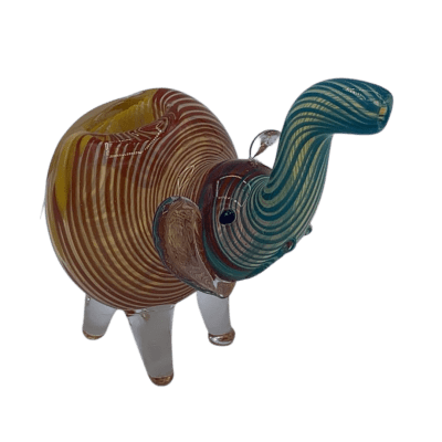 Elephant Red/yellow/turquoise