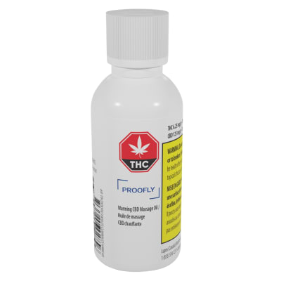 Proofly Warming CBD Massage Oil - 25g
