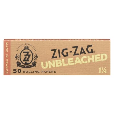 Zig-Zag Rolling Paper - Unbleached 1 1/4" Rolling Papers