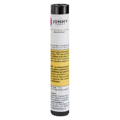 Jonny Chronic - Cherry Bomb Pre-Rolls - 3x0.5g Sativa