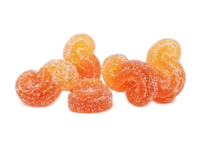 Peach Orange 1:1 THC:CBD Gummies