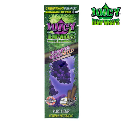 Juicy Hemp Wraps Grapes Gone