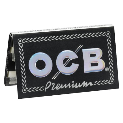 Premium Black Double Rolling Papers