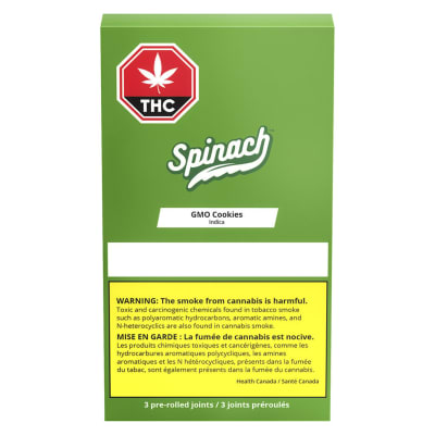 GMO Cookies Pre-Rolls - 1x1g Indica
