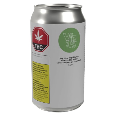 Versus - Key Lime 1:2 THC/CBD Rapid Seltzer - 355ml 10mg THC Blend