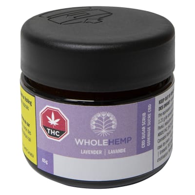 CBD Sugar Scrub - WholeHemp - 85g Bath and Shower