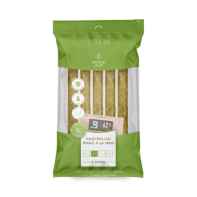 Papers - Choice Leaf Palm Pre-Roll Pouch - 5 per pack
