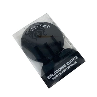 Xtreme - Silicone Bong Caps for Cleaning - 3pcs - Black