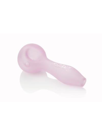 Grav Sandblasted /frosted Spoon Pipe