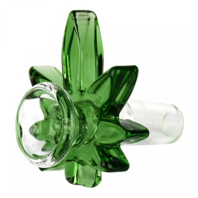 Glass 14mm Green Big Leaf