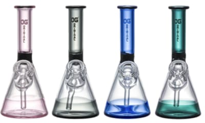 Mini Beaker Waterpipe, Inch Blue