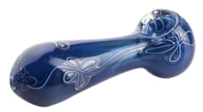Flower Swirl Pipe, Inch