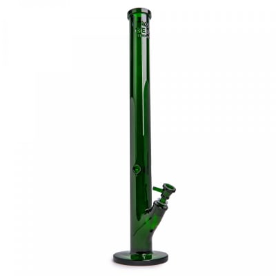 GEAR 24" 7mm Thick Straight Tube W/Debossed Logo - Green