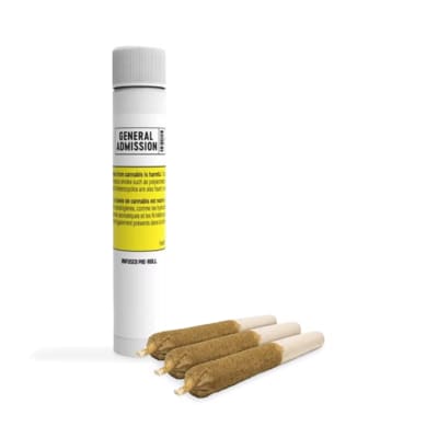 PEACH RINGZ [RIZZ] 3 PACK INFUSED PRE-ROLLS - PEACH RINGZ INFUSED PRE-ROLLS - 1.5