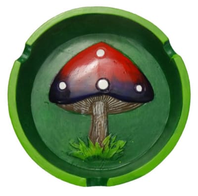 Mushroom Ashtray 6"