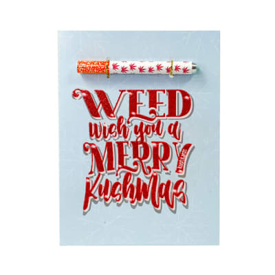 Greeting Cards Weed Wish You