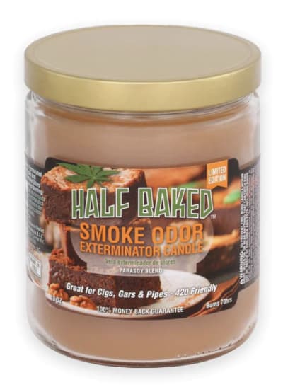 Smoke Odor Exterminator Candle, 13oz - Half Baked