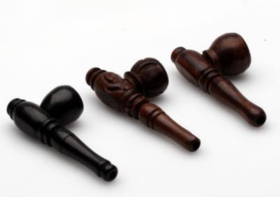 Genuine Pipe Co - Wood Pipe, Assorted Colours & Styles - Mini
