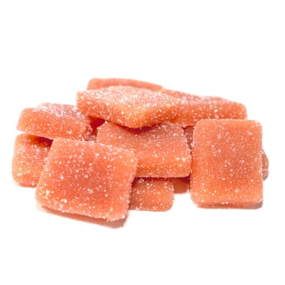 Real Fruit Strawberry CBD:THC Gummies 20:1 10 x 20mg