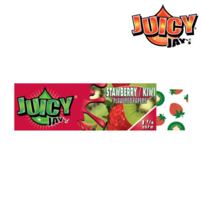 Juicy Jay 1 1/4" Papers - Strawberry/Kiwi