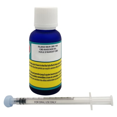 Island Rain CBD 100 Oil - 30ml Hybrid
