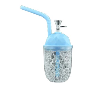 Cooling Freeze travel cup - Light Green Bubble top