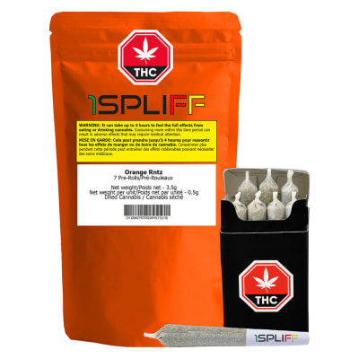 Orange Rntz - 1Spliff - Sativa Preroll 7x0.5g