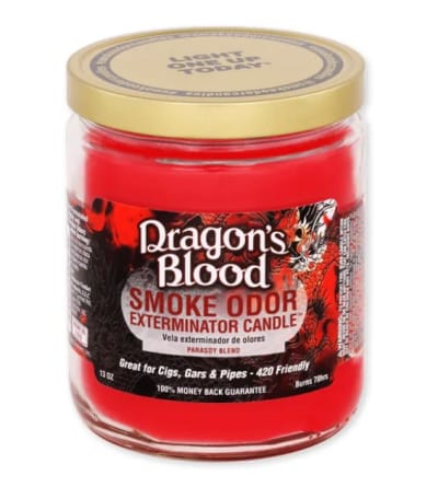 Smoke Odor - Dragon's Blood - 13oz Candle