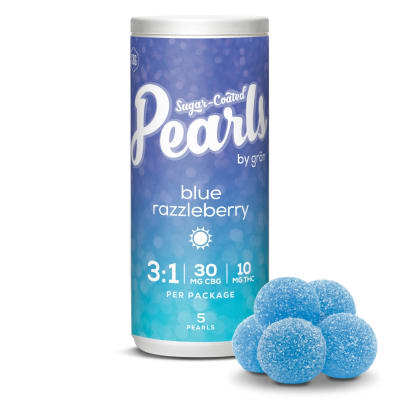 Blue Razzleberry 3:1 CBG/THC Gummies