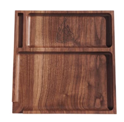 BRNT Yaketa Walnut Rolling Tray