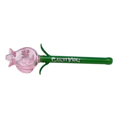 Pink Rose Pipe 7"