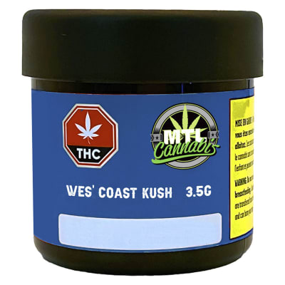 Wes Coast Kush - 3.5g Indica