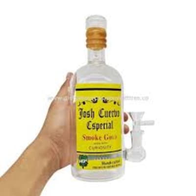Liquor bottle bongs - Jose Cuervo
