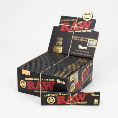 Raw Papers - Black Inside Out - King Slim