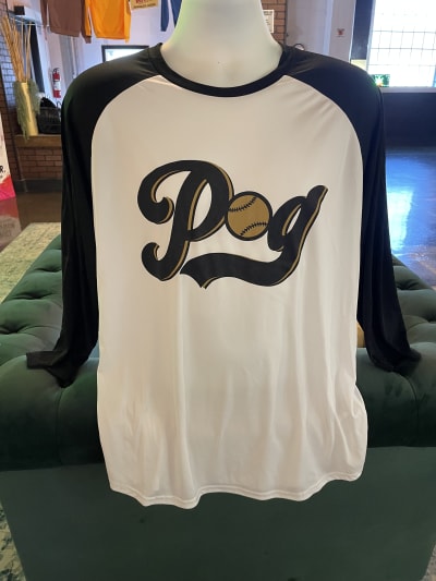 3/4 Sleeve Baseball Logo Shirt