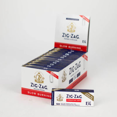 Zig Zag White 1 1/4 Paper and Tips