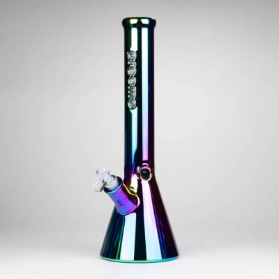9mm Ion Plated Bong Metallic