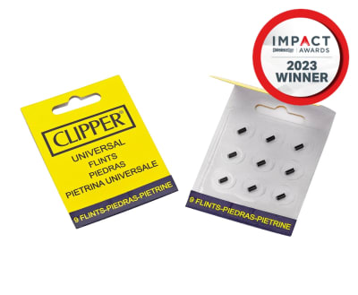 Clipper Universal Flint Blister Pack of 9 - 9 Flint Blister Pack