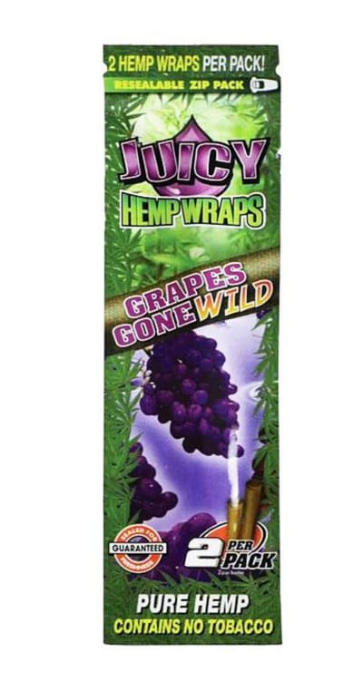 JUICY HEMP WRAPS  GRAPES GONE WILD