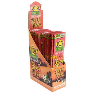 Hemp Wraps 2x Papaya Punch