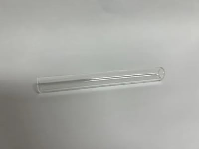 Straight Glass "Popper Tube" Pipe