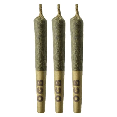 #4 Pre Rolls 3x0.5g Indica