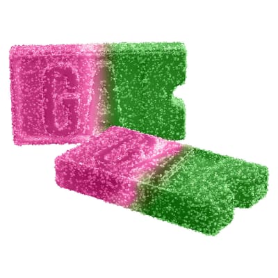 Strawberry Kiwi THC/CBG Soft Chews - x2 Hybrid